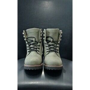 Nautica Galiah Ankle Boots Olive Women Size 8